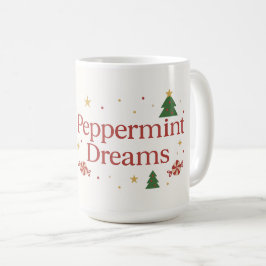 Pepparmyntdrömmar | Söt, Mintig och Full av Glädje Kaffemugg