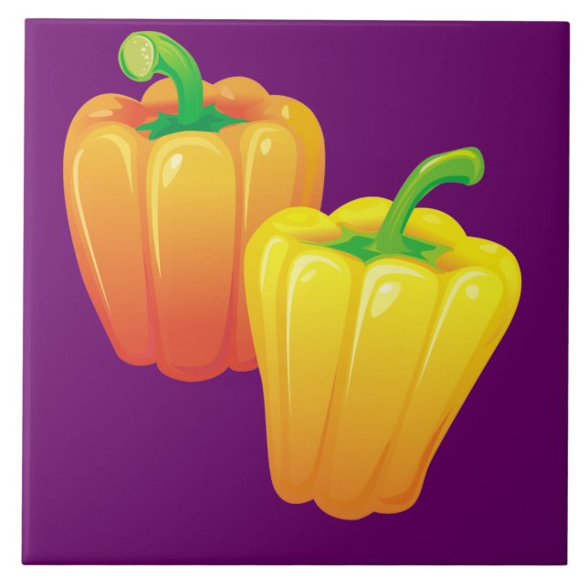 Pepper Decorative Kitchen Tile Kakelplatta (Framsidan)