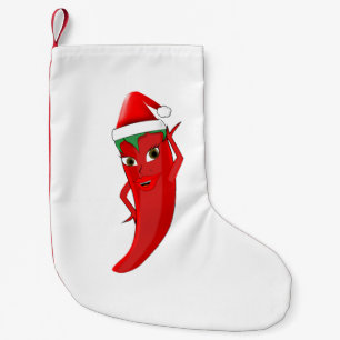 Pepper Diva (röd Hett) med antas (hög) Liten Julstrumpa