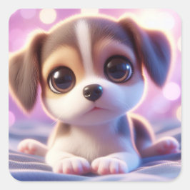 "Pepper" Fyrkantigt Klistermärke