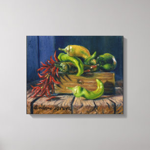 "Pepper Harvest" Canvastryck