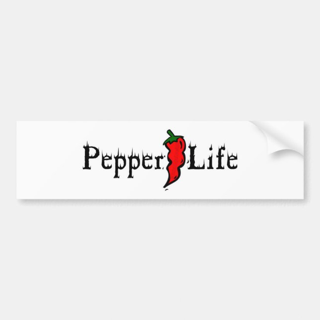 Pepper Life Bildekal (Framsidan)