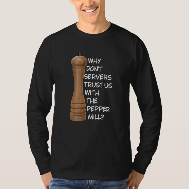 Pepper Mill-mysteriet T Shirt (Framsida)