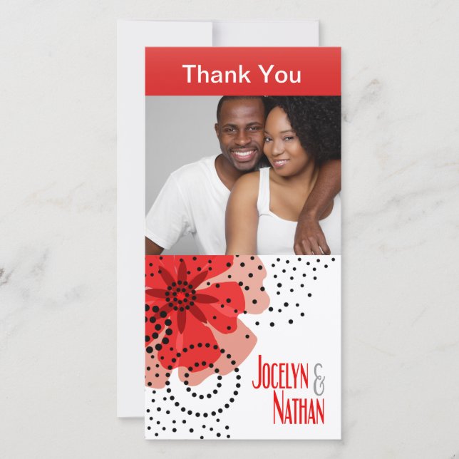 Pepper Poppies Photo Tack red (Framsida)