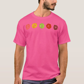 Pepper Spicy Hett Hett Pepper Läppar T Shirt