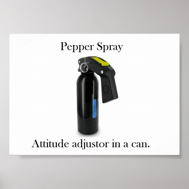 Pepper Spray Poster (Framsidan)