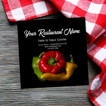 Pepper Trio Farm till Bord Restaurant Business