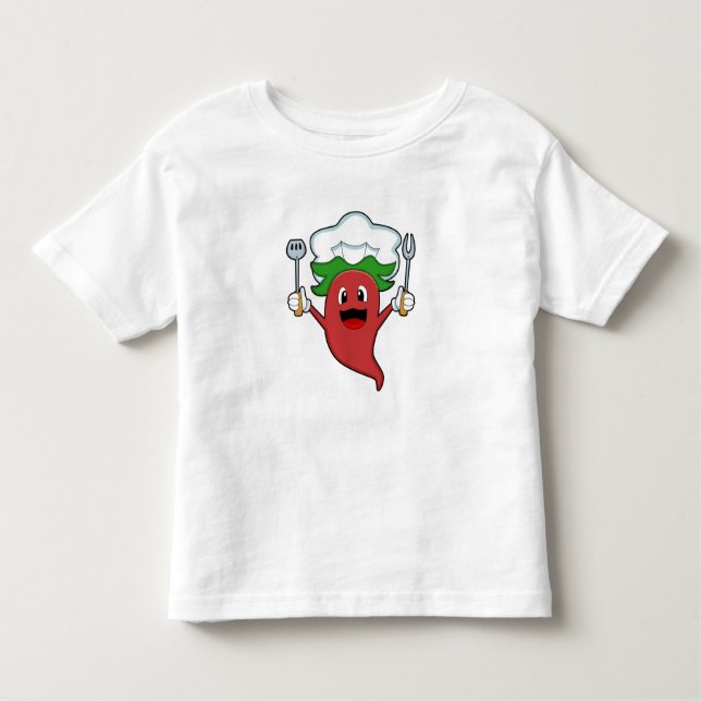 Pepper Vegan Cook T Shirt (Framsida)