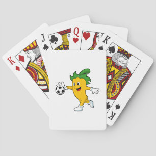 Pepper Vegan som fotbollsspelare med fotboll.PNG Casinokort