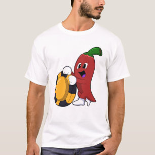 Pepper vid Poker med Poker chip T Shirt