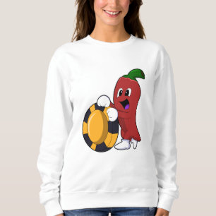 Pepper vid Poker med Poker chip T Shirt