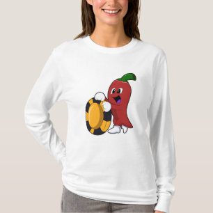 Pepper vid Poker med Poker chip T Shirt