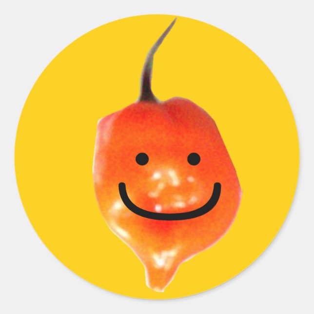 Pepperman Runt Klistermärke (Framsida)