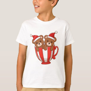 Peppermint Bear Duo T Shirt