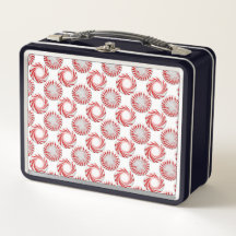 Peppermint Candies Mönster Lunch Box