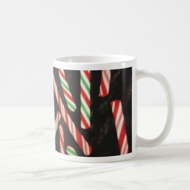 Peppermint Candy cane Sticks Kaffemugg (Höger)