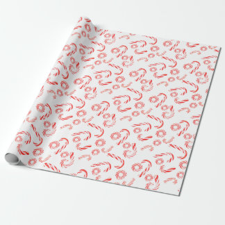 Peppermint Candy cane Wrapping papper Presentpapper