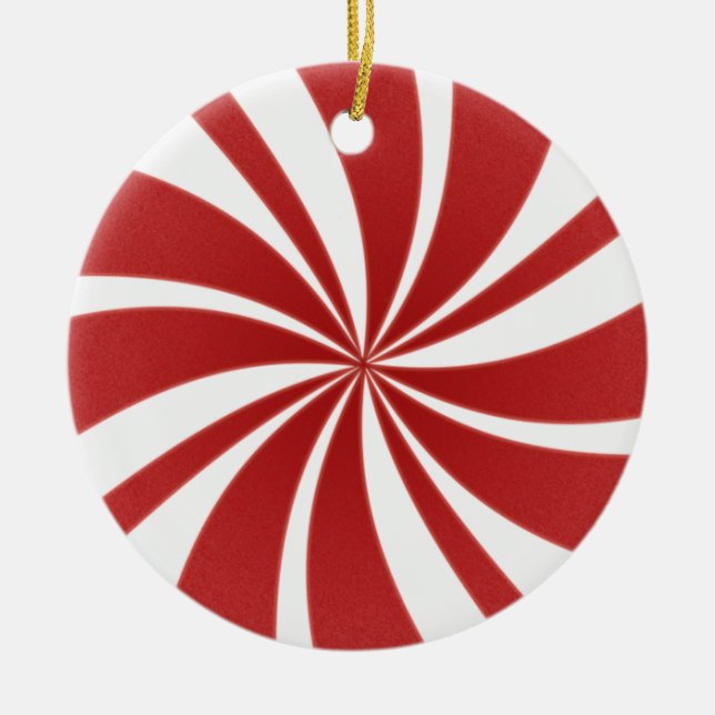 PEPPERMINT CANDY CHRISTMAS ORNAMENT (Framsidan)