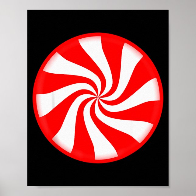 Peppermint Candy Christmas  Poster (Framsidan)