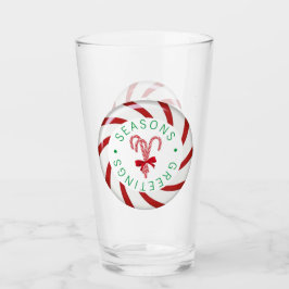 Peppermint Candy Glass Tumbler Glaskopp