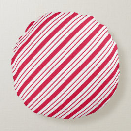 Peppermint Candy Pillow Rund Kudde