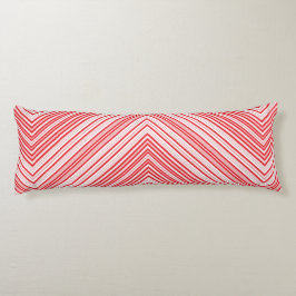 Peppermint Chevron Body Pillow Kroppskudde