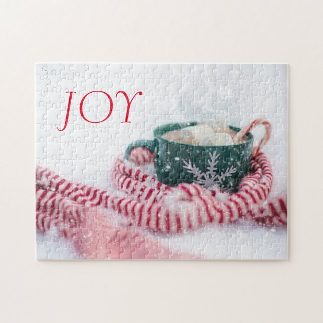 Peppermint Cocoa Puzzle Pussel (Horisontell)