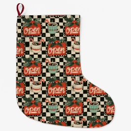 Peppermint Diner Julgran Magic Stor Julstrumpa