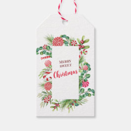 Peppermint Elegance Gift Märkre Presentetikett