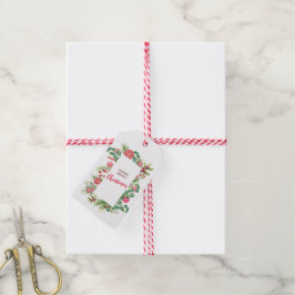 Peppermint Elegance Gift Märkre Presentetikett