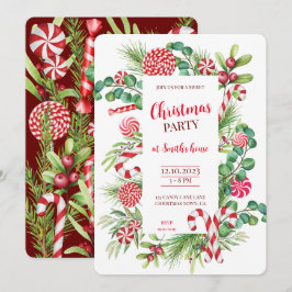Peppermint Elegance Inbjudningar