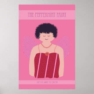 Peppermint Fairy Poster