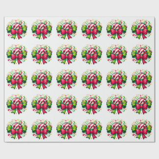 Peppermint Joy: Holiday Candy Character Presentpapper