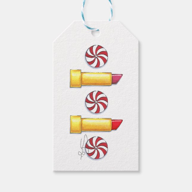 Peppermint Joy Presentetikett (Framsidan)