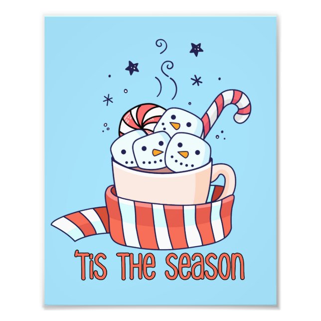 Peppermint Latte Season Fototryck (Framsidan)