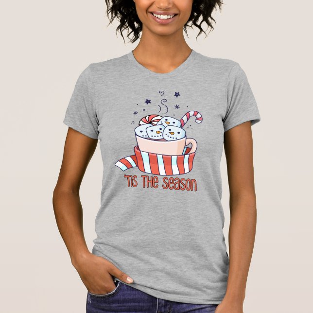 Peppermint Latte Season T Shirt (Framsida)