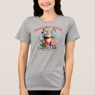 Peppermint Mocha Coffee Klubb T Shirt