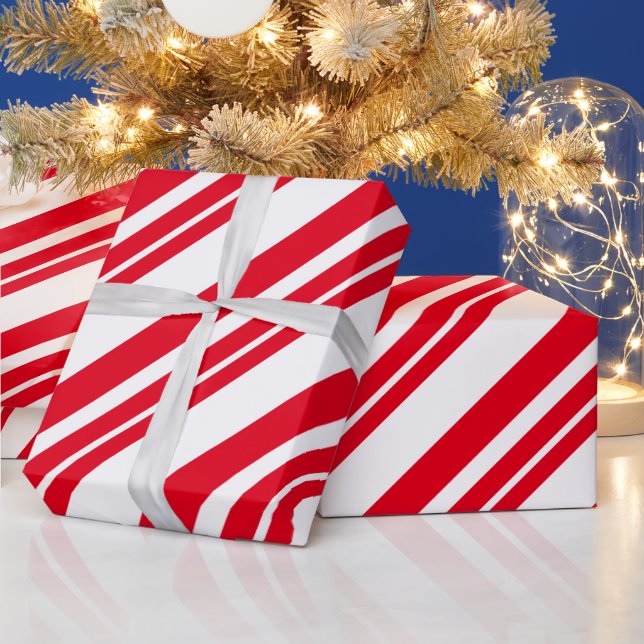 Peppermint Papper-Fruit rand Presentpapper (Helgdagar)