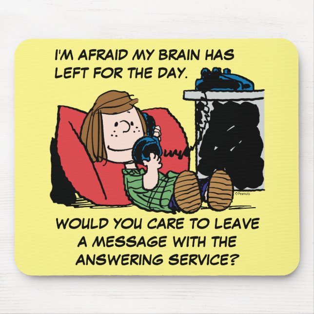 Peppermint Patty på Mobil Musmatta (Framsidan)