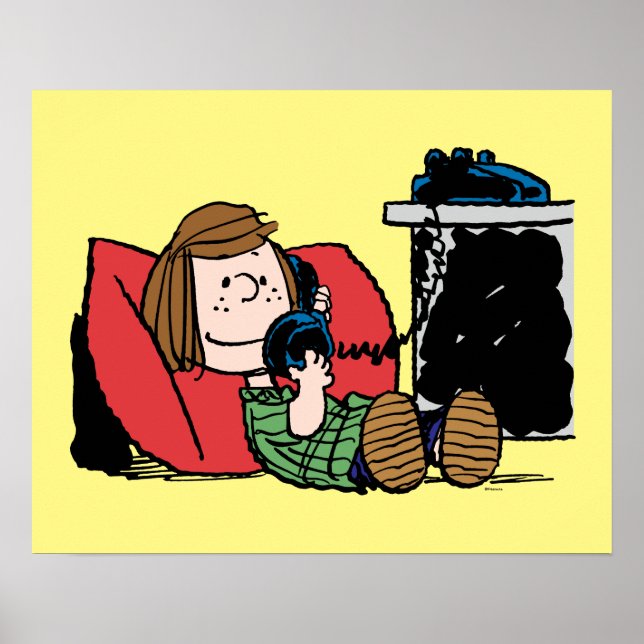 Peppermint Patty på Mobil Poster (Framsidan)