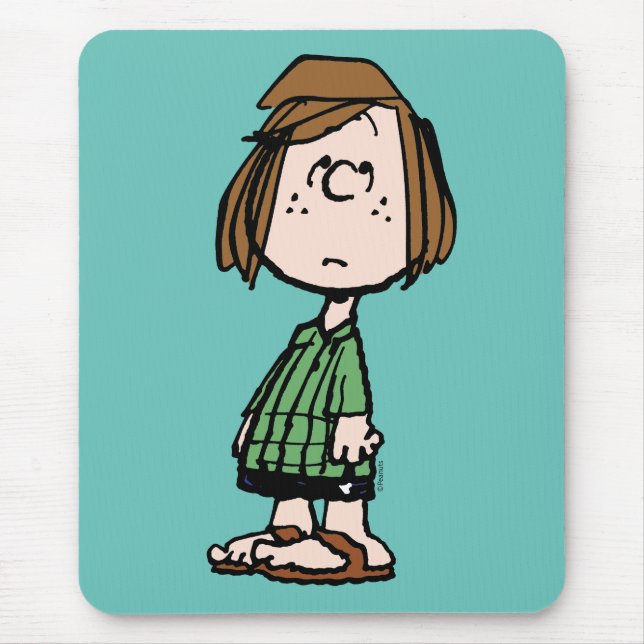 Peppermint Patty Rolling Öga Musmatta (Framsidan)