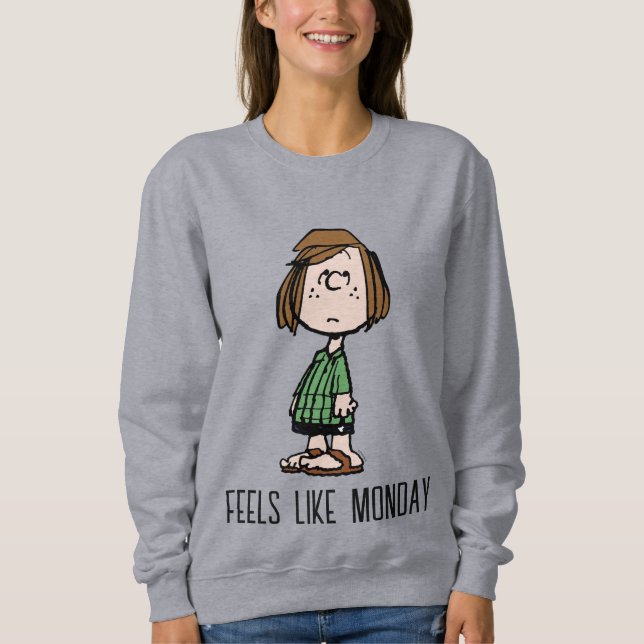 Peppermint Patty Rolling Öga T Shirt (Framsida)