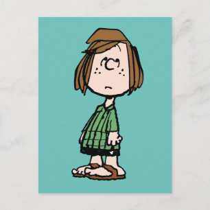 Peppermint Patty Rolling Öga Vykort