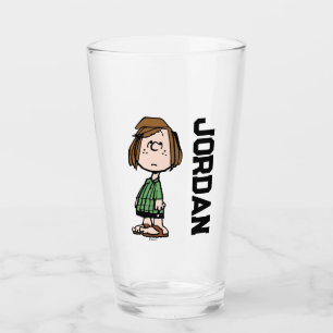 Peppermint Patty Rolling Ögon Lägg till ditt nam Glaskopp