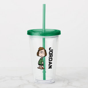 Peppermint Patty Rolling Ögon Lägg till ditt nam Take Away Mugg