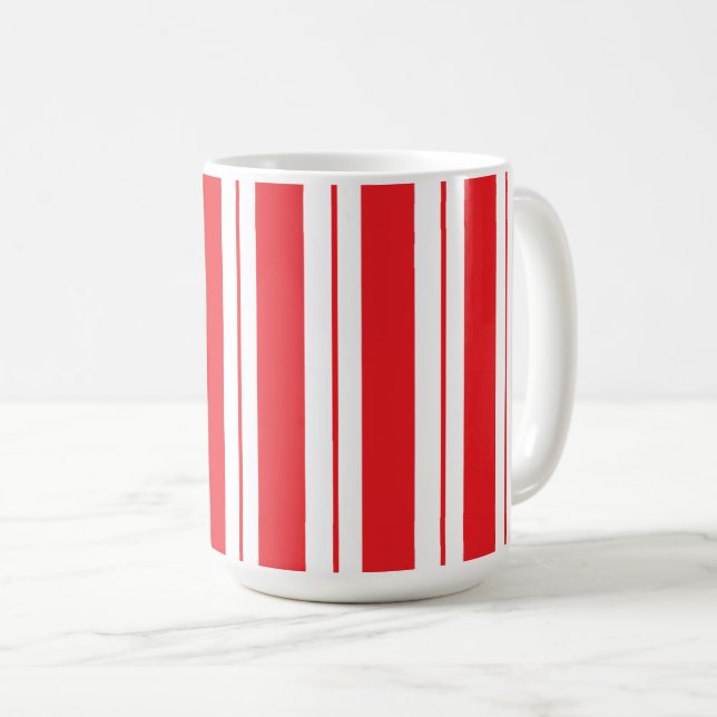 Peppermint Rand jul Candy cane Kaffemugg (Framsida höger)