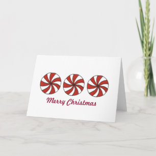 Peppermint Starlight Mint Candy Candies jul jul Helgkort
