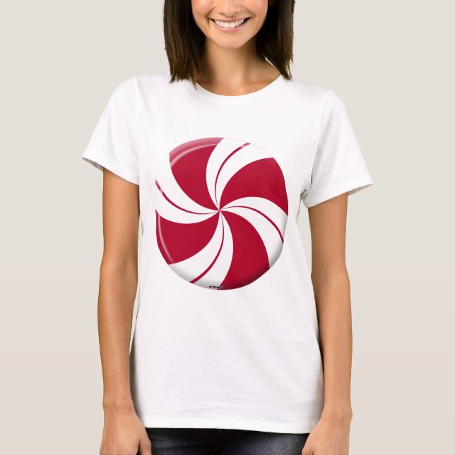 Peppermint Swirl Rand Candy Tee (Framsida)