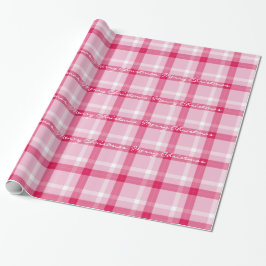 Peppermint Tartan - Jul Presentpapper