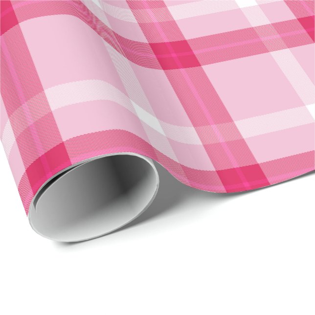 Peppermint Tartan - Jul   Presentpapper (Rullad Hörn)